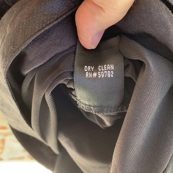 ADRIANNA PAPELL BLACK TIERED FORMAL DRESS SZ 14 - Picture 10 of 11